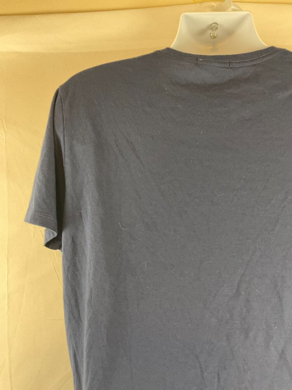 Marine Layer Marge M/L Shirt Men's Navy Blue Short Sleeve - Picture 6 of 9